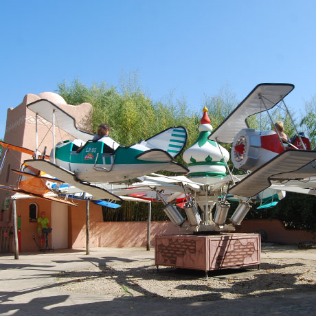 L'escadrille au parc d'attraction Le PAL